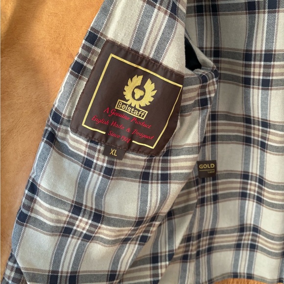 Belstaff Leather tan camel jacket - Picture 7 of 10